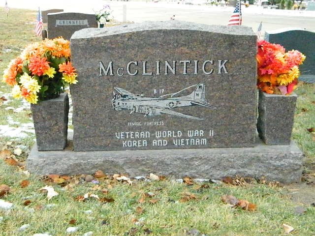Completed memorial 8 by Pulverente Monument Company