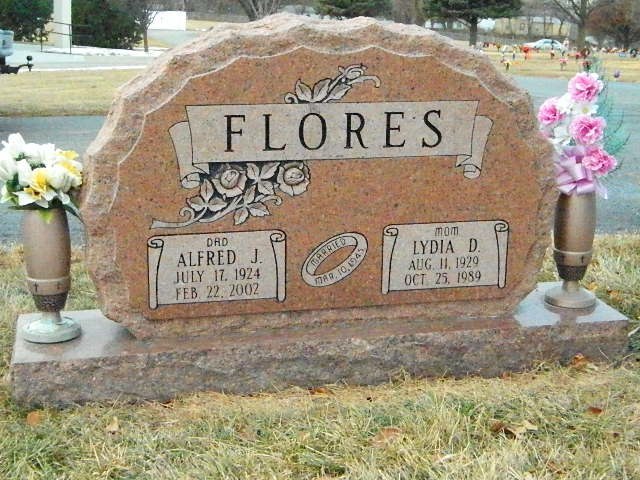 Completed memorial 12 by Pulverente Monument Company