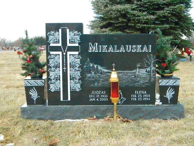 Completed memorial 21 by Pulverente Monument Company
