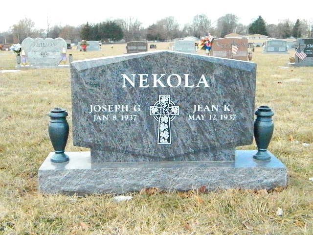 Completed memorial 24 by Pulverente Monument Company
