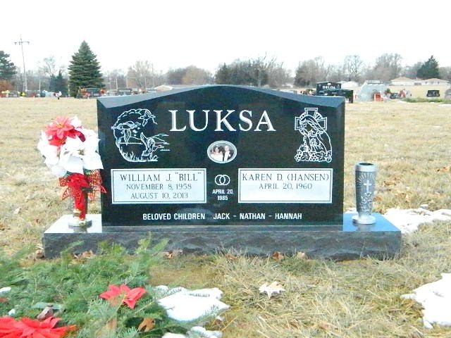 Completed memorial 31 by Pulverente Monument Company